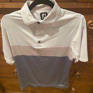 Footjoy men’s performance golf shirt. Size small
